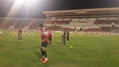 بالصور.. المنتخب الأوليمبي ينهي استعداداته لودية عمان