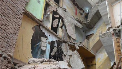 مصدر أمني: لا ضحايا في انهيار عقار حدائق القبة