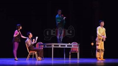 مسرح أوبرا الإسكندرية كامل العدد في عرض القناة الكبيرة للصين (صور)