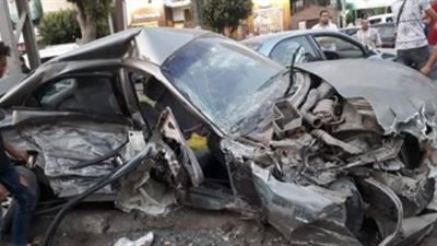 مصرع وإصابة ٣ من أسرة واحدة في حادث تصادم بطريق «بورسعيد - دمياط»