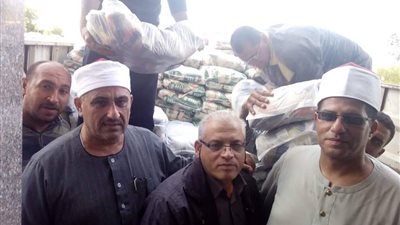 وصول 2.5 طن مساعدات غذائية من وزارة الأوقاف لجنوب سيناء (صور)