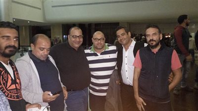 بيومي فؤاد في كواليس آخر أيام تصوير مسلسل «خفة يد» (صور)