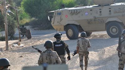 حرق وتدمير 46 منزلا وعشة في حملة أمنية بالشيخ زويد