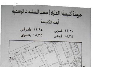 بيانٌ ضد إعادة توسعة كنيسة العذراء أثناء تجديدها بطما