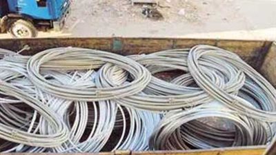 ضبط متهم بسرقة 5 أطنان كابلات في رأس غارب