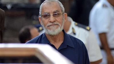 بدء محاكمة محمد بديع في «اعتصام رابعة»