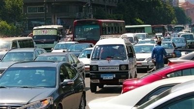 انتظام الحركة المرورية على الطرق.. وإغلاق جزئي لكوبري غمرة وأكتوبر