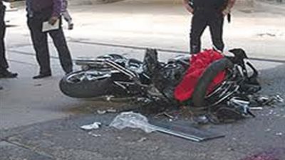 إصابة شخصين في حادث انقلاب دراجة بخارية ببورسعيد