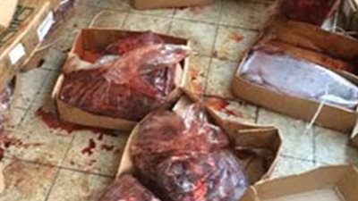 حي الشرابية يضبط 330 كيلو «كبد» وكفتة دون بيانات