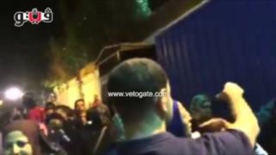 بالفيديو.. خناقة بسبب «علبة عصير» في مؤتمر «حب مصر» بالمعادى