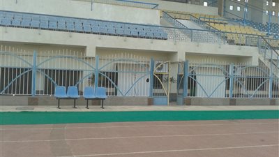 بالصور.. طوارئ باستاد الفيوم استعدادا للكونفيدرالية