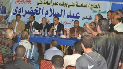 عائلات «القصاص» بشبرا الخيمة تدعم «الخضراوي» بالانتخابات