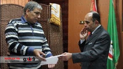 بالصور.. محافظ الفيوم: تعيين أهالي شهداء الشرطة في وظائف حكومية