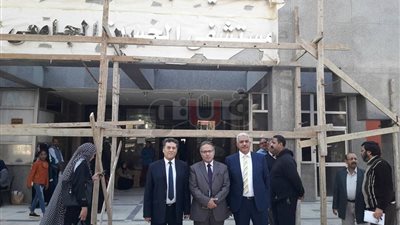 عميد طب الأزهر يتابع اللمسات الأخيرة لتجديد مستشفى الحسين