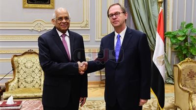 عبد العال يستقبل سفيري النرويج والعراق بالقاهرة