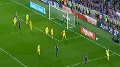 برشلونة يتقدم بهدف أمام فياريال بالشوط الأول (فيديو)