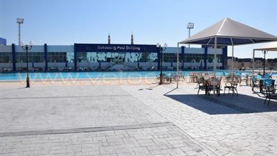 بالصور..«صبحي» يطمئن على جاهزية المدينة الشبابية لودية مصر والكاميرون