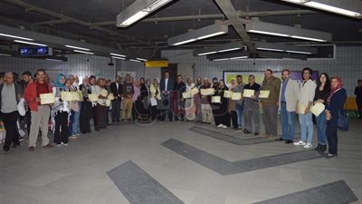 متحف الفن الإسلامي ينظم معرضا تراثيا بمحطة مترو محمد نجيب (صور)