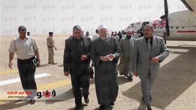 بالفيديو والصور.. وزير الأوقاف يصل إلى الوادي الجديد
