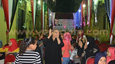 بالصور..بدء فعاليات مؤتمر مرشح «المصريين الأحرار» بمصر القديمة