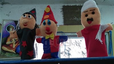 «مسرح العرائس».. فن يسعد الأطفال بثقافة بورفؤاد (صور)