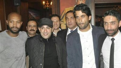 بالصور.. «السقا» و«شيكابالا» و«الشاطر» في ضيافة محمود فتح الله