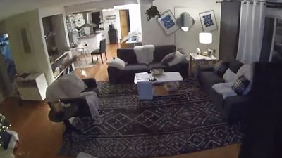 لحظة فرار عائلة من المنزل خلال زلزال قوي (فيديو وصور)