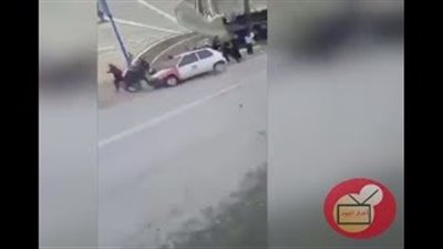 انحراف سيارة يتسبب في دهس جماعي بسباق «رالي» (فيديو)