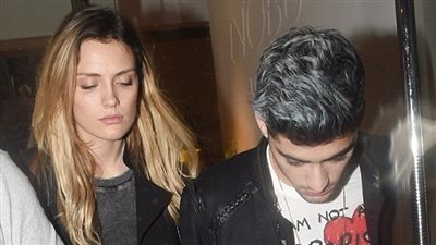 بالصور.. حبيبة «زين مالك» تظهر بإطلالة جريئة في حفل ITV