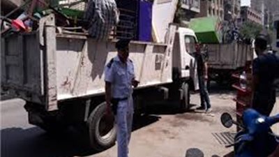 حملة لإزالة الإشغالات والتعديات بالمنطقة الأثرية في الهرم