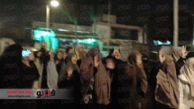 أهالي المنصورة يفضون مسيرة لعناصر الإرهابية