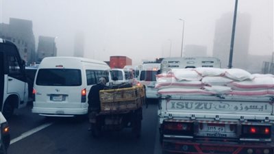 شلل مروري على محور 26 يوليو (صور)