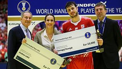 الدولي لليد يعلن عن أفضل لاعب ولاعبة في العالم خلال عام 2013