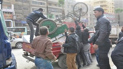 ضبط ٦٩٠ مخالفة إشغال ومرافق خلال حملة بأكتوبر