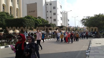 بالفيديو.. اختفاء تظاهرات الإرهابية من جامعة المنصورة