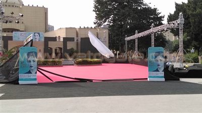 بالصور.. الأوبرا تستعد لحفل ختام مهرجان القاهرة السينمائي الدولي