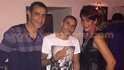 سهرة لزيدان بصحبة الحضري وزوجته