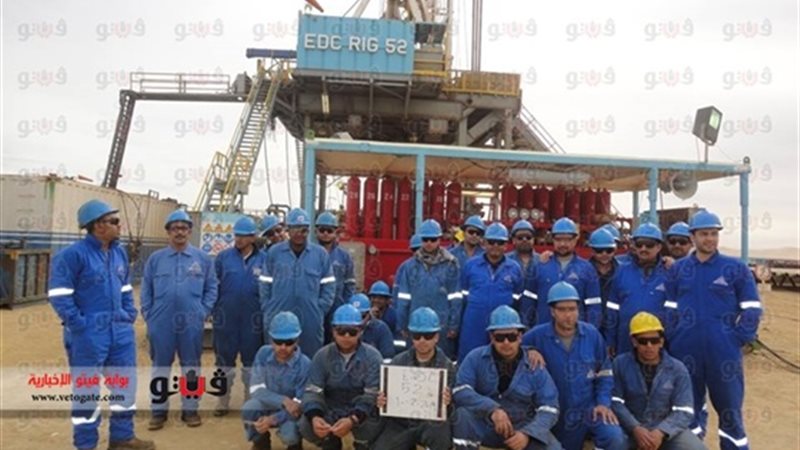  عمال شركة الحفر