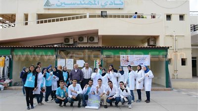 بالصور .. حملة لاكتشاف مرض السكر بالتعاون مع شباب الصيادلة في الإسكندرية