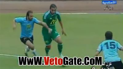 بالفيديو.. أحمد شرويدة يتعادل للاتحاد السكندري في مرمى غزل المحلة