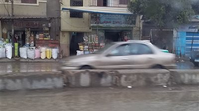 الفيوم تغرق في «شبر مية» بعد هطول الأمطار (صور)