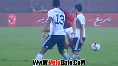 كريم نيدفيد يتسبب في إصابة خطيرة للاعب الجونة (فيديو)