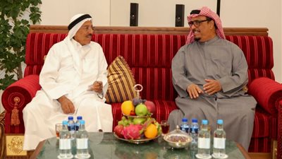 رموز السياسة والاقتصاد ينعون شقيق خلف الحبتور (فيديو وصور)