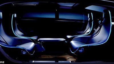 بالصور.. مرسيدس تكشف سيارتها 