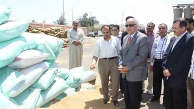 توريد 318 ألفا و320 طن قمح بشون البحيرة