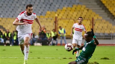 بعد 75 دقيقة.. الزمالك يواصل تقدمه على المصرى بهدفين