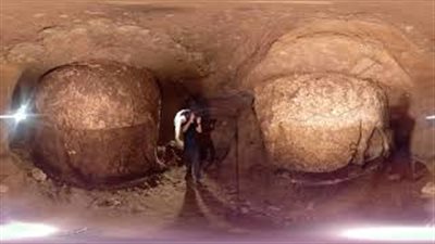 اكتشاف الثور المجنح تحت ضريح النبي يونس بالعراق (فيديو)