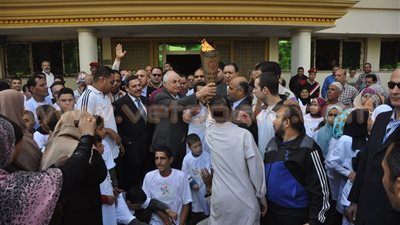 بالصور..انطلاق الدورة الثامنة للأولمبياد بكفرالشيخ