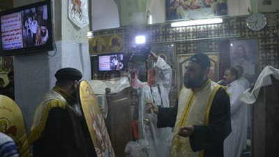 كنائس ومطرانيات قنا تحتفل بعيد القديس أبي سيفين (صور)