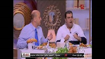 عمرو أديب وأحمد فتحي يشعلان ستوديو «الحكاية» بهتاف «زمالك» (فيديو)